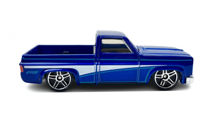 Машинка Базова Hot Wheels '83 Chevy Silverado Then and Now 1:64 HTC73 Blue - Retromagaz, image 4