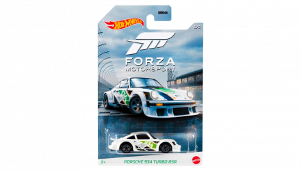 Тематична Машинка Hot Wheels Porsche 934 Turbo RSR Forza Motorsport 1:64 GJV71 White - Retromagaz, image 1