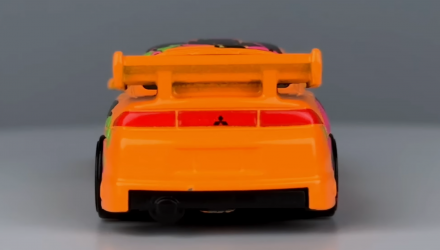 Тематическая Машинка Hot Wheels '95 Mitsubishi Eclipse Neon Speeders 1:64 HLH72/HRW71 Orange - Retromagaz, image 6