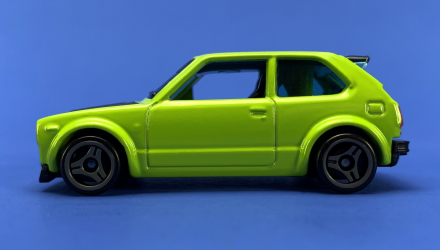 Машинка Базовая Hot Wheels '73 Honda Civic Custom J-Imports 1:64 HKG40 Green - Retromagaz, image 4