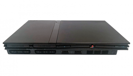 Консоль Sony PlayStation 2 Slim SCPH-7xxx Chip Black Б/У Нормальный - Retromagaz, image 2