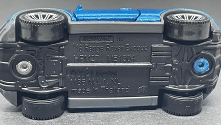 Тематична Машинка Matchbox Range Rover Evoque Moving Parts 1:64 FWD28/HVN11 Blue - Retromagaz, image 4