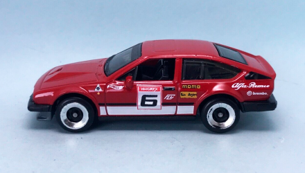 Машинка Базовая Hot Wheels Alfa Romeo GTV6 3.0 Retro Racers 1:64 HKG48 Red - Retromagaz, image 4