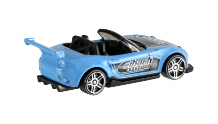 Машинка Базовая Hot Wheels '15 Mazda MX-5 Miata Speed Graphics 1:64 DVB63 Blue - Retromagaz, image 4