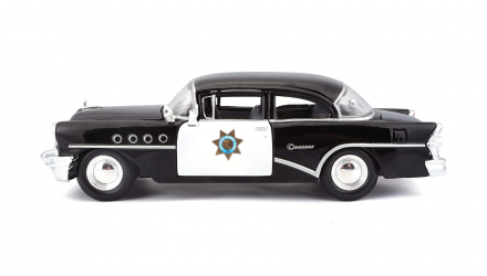 Машинка Maisto 1955 Buick Century Police Special Edition 1:24 Black - Retromagaz, image 3