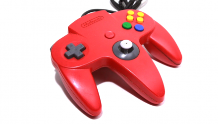 Геймпад Проводной Nintendo N64 NUS-005 Red 1.8m Б/У - Retromagaz, image 1