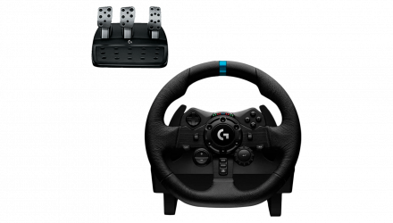 Набор Руль Проводной Logitech PlayStation 4 G923 Black Новый  + Рычаг Переключения Передач 5 Xbox Driving Force Shifter - Retromagaz, image 1