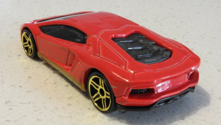 Машинка Базова Hot Wheels Lamborghini Aventador Miura Homage Exotics 1:64 FJY02 Red - Retromagaz, image 3