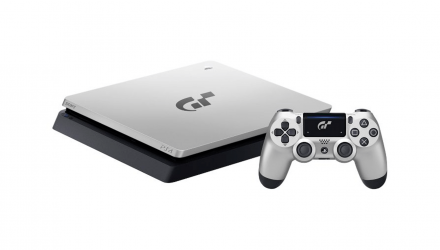 Консоль Sony PlayStation 4 Slim Gran Turismo Sport Limited Edition 1TB Silver Black Б/У - Retromagaz, image 2