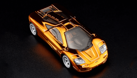 Машинка Premium Hot Wheels McLaren F1 Red Line Club RLC 1:64 HGK75 Orange - Retromagaz, image 4