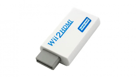 Адаптер RMC Wii Converter HDMI 1.4 + Jack 3.5 - AV Multi Out White Новый - Retromagaz, image 2