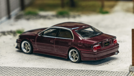 Машинка Premium Tarmac Works VERTEX Toyota Chaser JZX100 GLOBAL64 1:64 Purple - Retromagaz, image 2