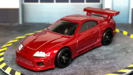 Машинка Premium Hot Wheels Toyota Supra Boulevard 1:64 FYN81 Red - Retromagaz, image 2