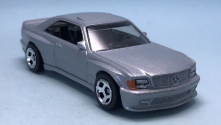 Машинка Базовая Hot Wheels '89 Mercedes-Benz 560 SEC AMG Turbo 1:64 HKK85 Metallic Silver - Retromagaz, image 2