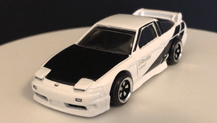 Тематическая Машинка Hot Wheels '96 Nissan 180SX Type X '90s Street Scene 1:64 JCB57 White - Retromagaz, image 1