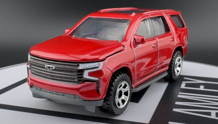 Тематична Машинка Matchbox Chevy Tahoe Moving Parts 1:64 FWD28/HVN17 Red - Retromagaz, image 2