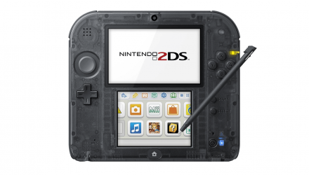 Консоль Nintendo 2DS Модифицированная 32GB Clear Black + 10 Встроенных Игр Б/У - Retromagaz, image 1