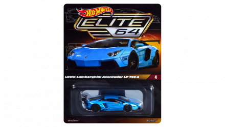 Машинка Premium Hot Wheels LBWK Lamborghini Aventador LP 700-4 Elite 64 1:64 HGW14 Blue - Retromagaz, image 1