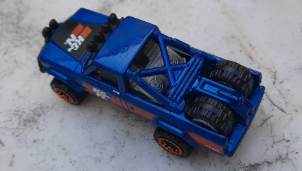 Машинка Базовая Hot Wheels '73 Jeep J10 Hot Trucks 1:64 HTC31 Blue - Retromagaz, image 4