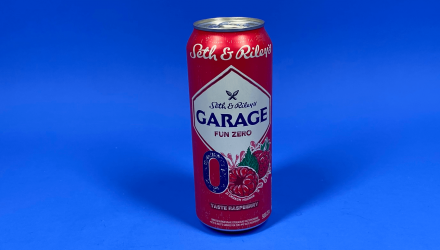 Пиво Безалкогольное Garage Seth & Riley's Fun Zero 0% Raspberry 500ml - Retromagaz, image 1