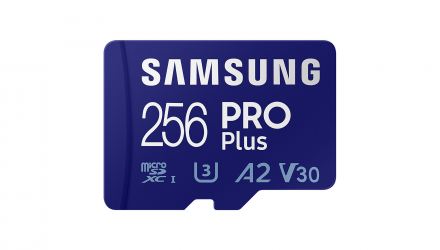 Карта Памяти Samsung Pro Plus UHS-I U3 V30 A2 + SD Adapter 256GB - Retromagaz, image 1