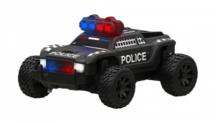 Машинка Радіокерована TurboRacing C82 RC Off-Road Police Car 1:64 Black - Retromagaz, image 1