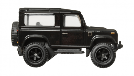 Машинка Premium Hot Wheels Land Rover Defender 90 Fast & Furious 1:64 HYP74 Black - Retromagaz, image 4