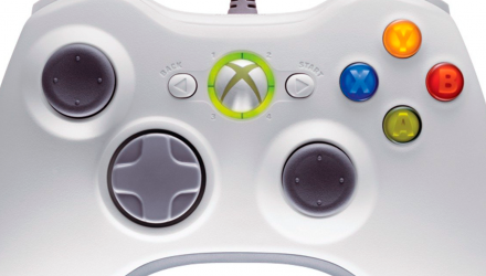 Геймпад Дротовий Microsoft Xbox 360 White 2m Б/У - Retromagaz, image 3