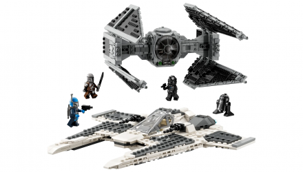 Конструктор Lego Mandalorian Fang Fighter vs TIE Interceptor Star Wars 75348 Новый - Retromagaz, image 2