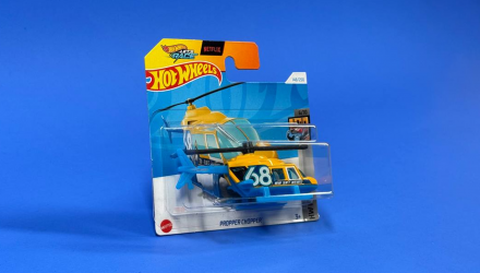 Машинка Базова Hot Wheels Propper Chopper Metro 1:64 HTB18 Yellow - Retromagaz, image 3