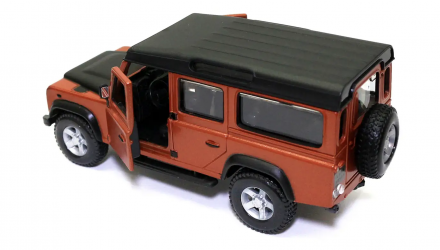 Машинка Bburago Land Rover Defender 110 1:32 Orange - Retromagaz, image 4