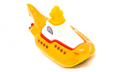 Машинка Базова Hot Wheels The Beatles Yellow Submarine Screen Time 1:64 HKH12 Yellow - Retromagaz, image 4