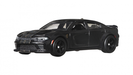 Машинка Premium Hot Wheels Dodge Charger SRT Hellcat Widebody Fast & Furious 1:64 HNW46/HNW50 Black - Retromagaz, image 2