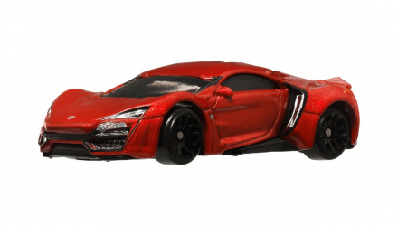 Тематическая Машинка Hot Wheels Lykan Hypersport W Motors Dominic Toretto Fast & Furious 1:64 HNR88/HRW48 Red - Retromagaz, image 1