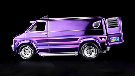 Машинка Premium Hot Wheels Dodge Tradesman Red Line Club RLC 1:64 HGK78 Purple - Retromagaz, image 2