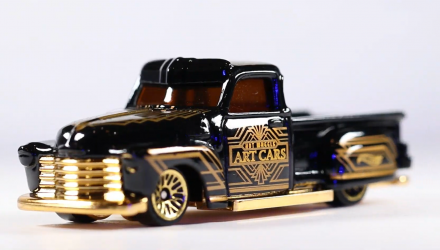 Машинка Базова Hot Wheels La Troca Art Cars 1:64 GRY35 Black - Retromagaz, image 2