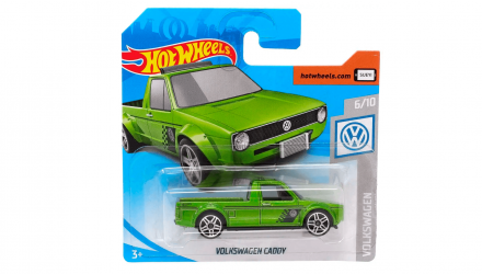 Машинка Базовая Hot Wheels Volkswagen Caddy Volkswagen 1:64 FYD59 Green - Retromagaz, image 1