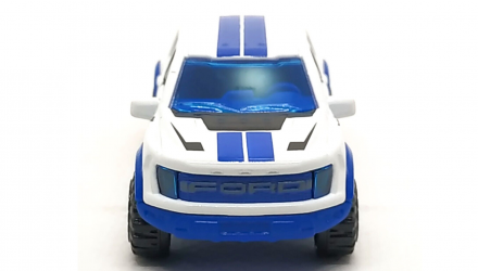 Машинка Premium Majorette Ford F-150 Raptor Bright Trace 1:58 201H-2 White - Retromagaz, image 4