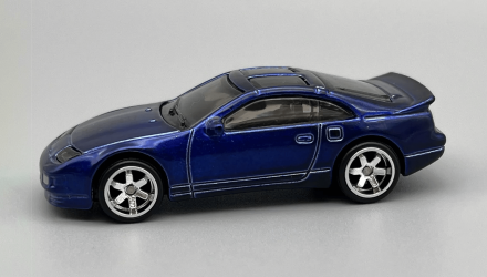 Машинка Базовая Hot Wheels Nissan 300ZX Twin Turbo Super Treasure Hunt STH Turbo 1:64 GTD10 Blue - Retromagaz, image 1