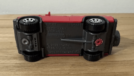 Машинка Велике Місто Matchbox 1985 Nissan Pathfinder Off-Road 1:64 HVN45 Red - Retromagaz, image 4