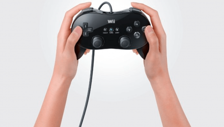 Геймпад Дротовий Nintendo Wii RVL-005(-02) Classic Controller Pro Black 1m Б/У - Retromagaz, image 1