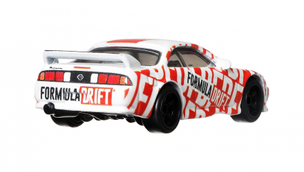 Машинка Premium Hot Wheels Nissan Silvia (S14) Slide Street 1:64 GRJ82 White - Retromagaz, image 3