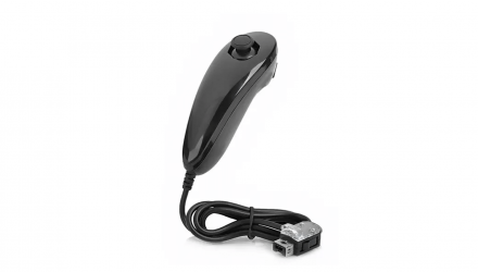 Набор Консоль Nintendo Wii RVL-001 Europe 512MB Black Без Геймпада Б/У  + Контроллер Проводной Nunchuk + Беспроводной Remote - Retromagaz, image 2