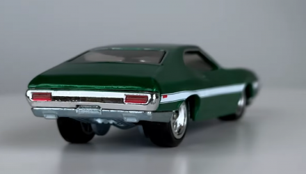 Машинка Premium Hot Wheels 1972 Ford Gran Torino Sport Fast & Furious 1:64 HYP72 Green - Retromagaz, image 3