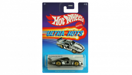 Тематическая Машинка Hot Wheels '78 Porsche 935-78 Ultra Hots 1:64 HDG52/HRX11 Silver - Retromagaz, image 5