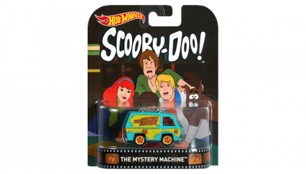 Машинка Premium Hot Wheels The Mystery Machine Scooby-Doo! Rep. Entertainment 1:64 DJF48 Green - Retromagaz, image 1