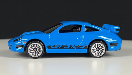 Тематическая Машинка Hot Wheels Porsche 911 GT3 RS Fast & Furious 1:64 HNR88/HNT05 Light Blue - Retromagaz, image 4