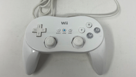 Геймпад Дротовий Nintendo Wii RVL-005(-02) Classic Controller Pro White 1m Б/У - Retromagaz, image 2