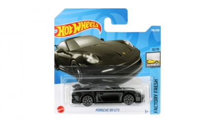 Машинка Базовая Hot Wheels Porsche 911 GT3 Factory Fresh 1:64 HCX85 Black - Retromagaz, image 1