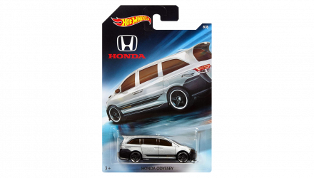 Тематическая Машинка Hot Wheels Honda Odyssey Honda 70th Anniversary 1:64 FKD30 Silver - Retromagaz, image 1